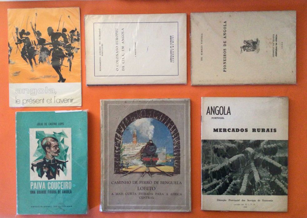 LOTE 25 LIVROS - História Sul de Angola - MUITO RAROS - Vários preços