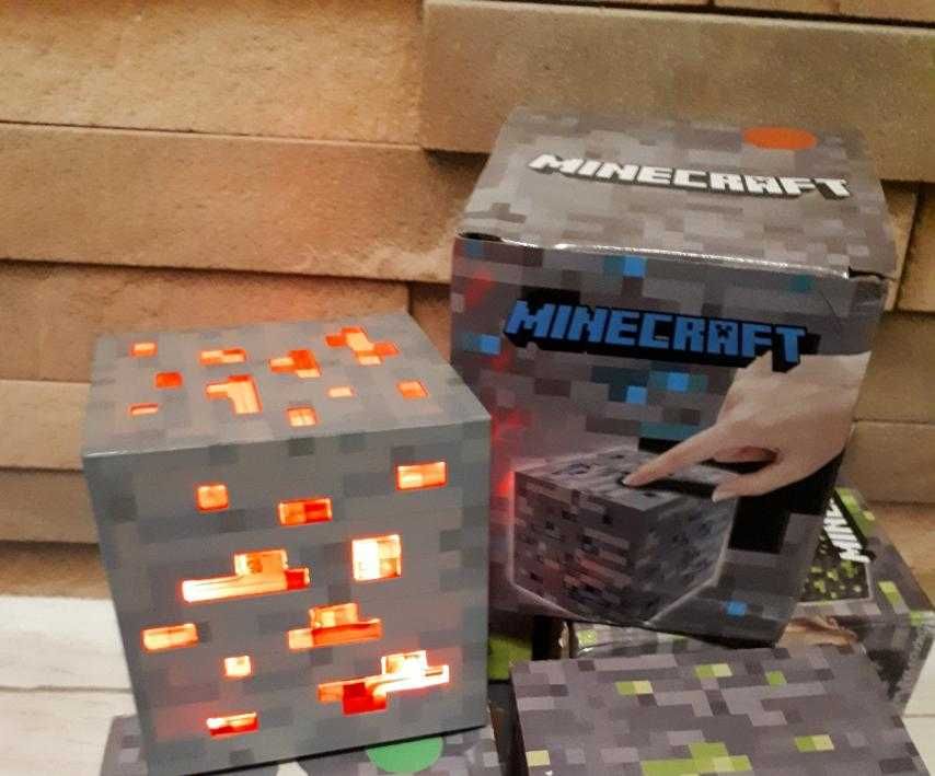 Светильник LED Куб Minecraft Майнкрафт с USB