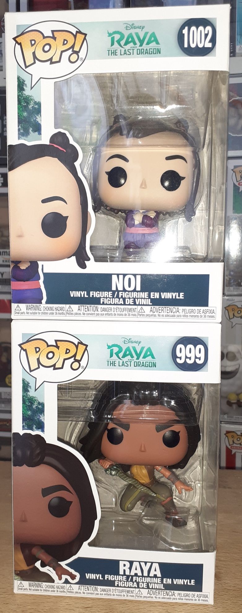 Raya and the Last Dragon 2 pack Funko