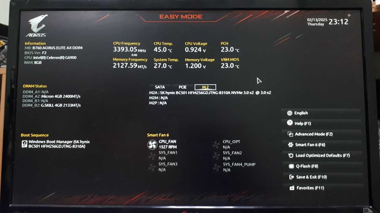 Материнська плата Gigabyte B760 Aorus Elite AX DDR4