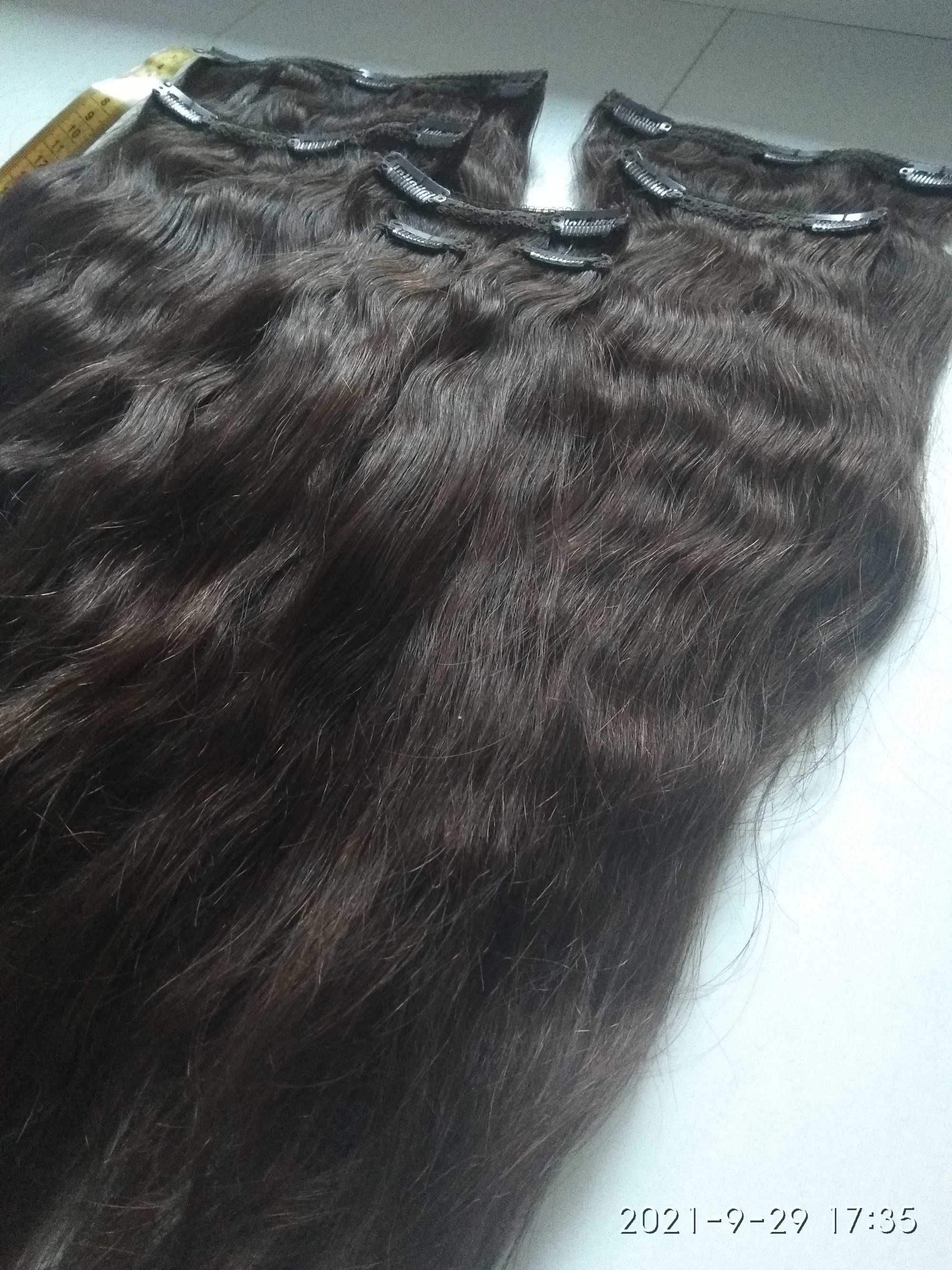 wlosy naturalne clip in 50cm