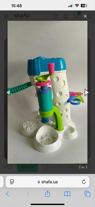 Іграшки дитячі каса play-doh набір для творчості