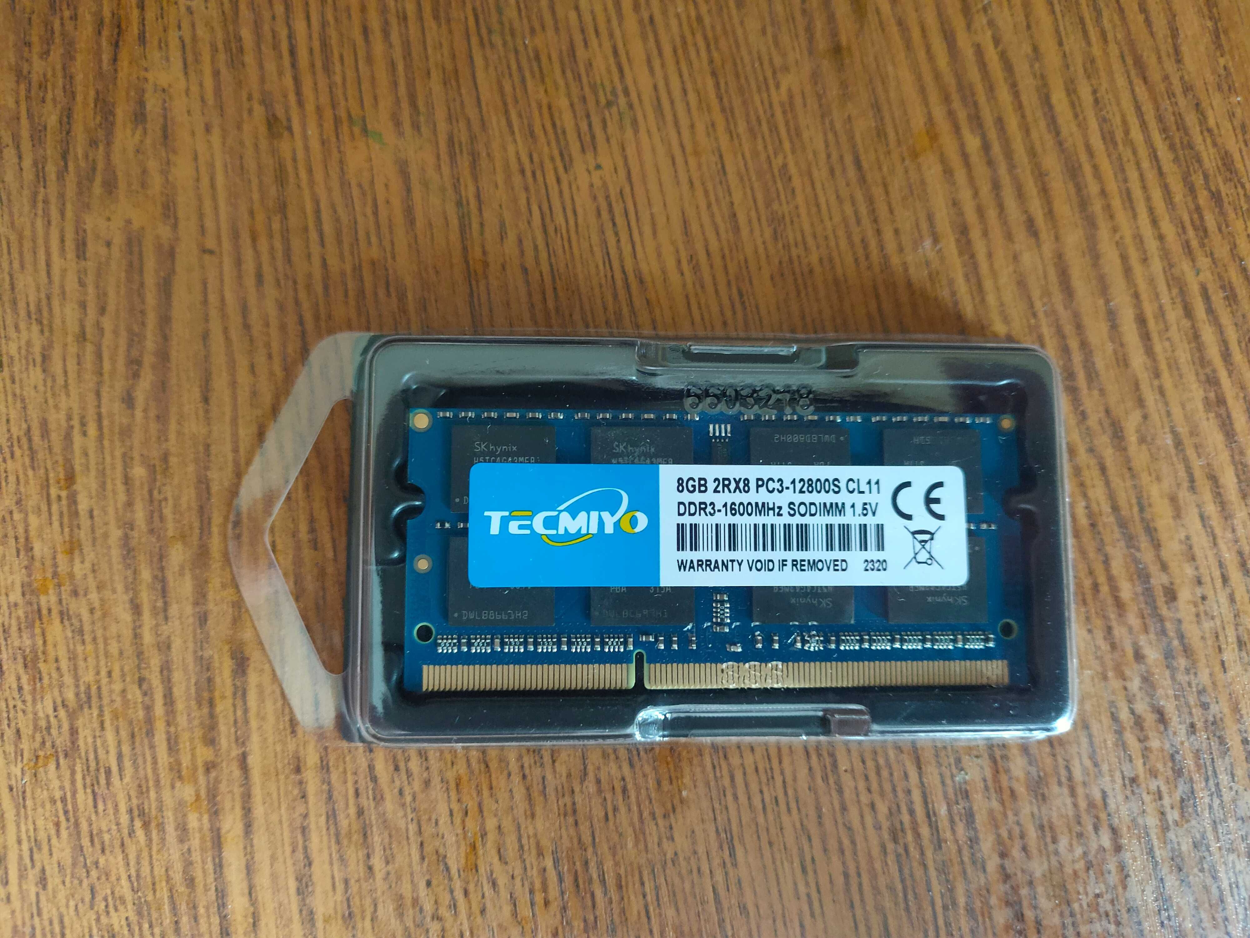 Оперативна пам'ять DDR3 8Gb 1600