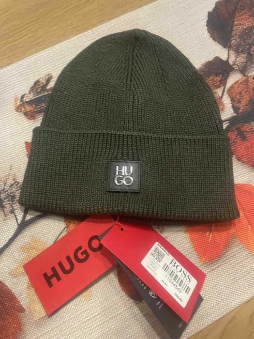 Zimowa czapka Hugo Boss