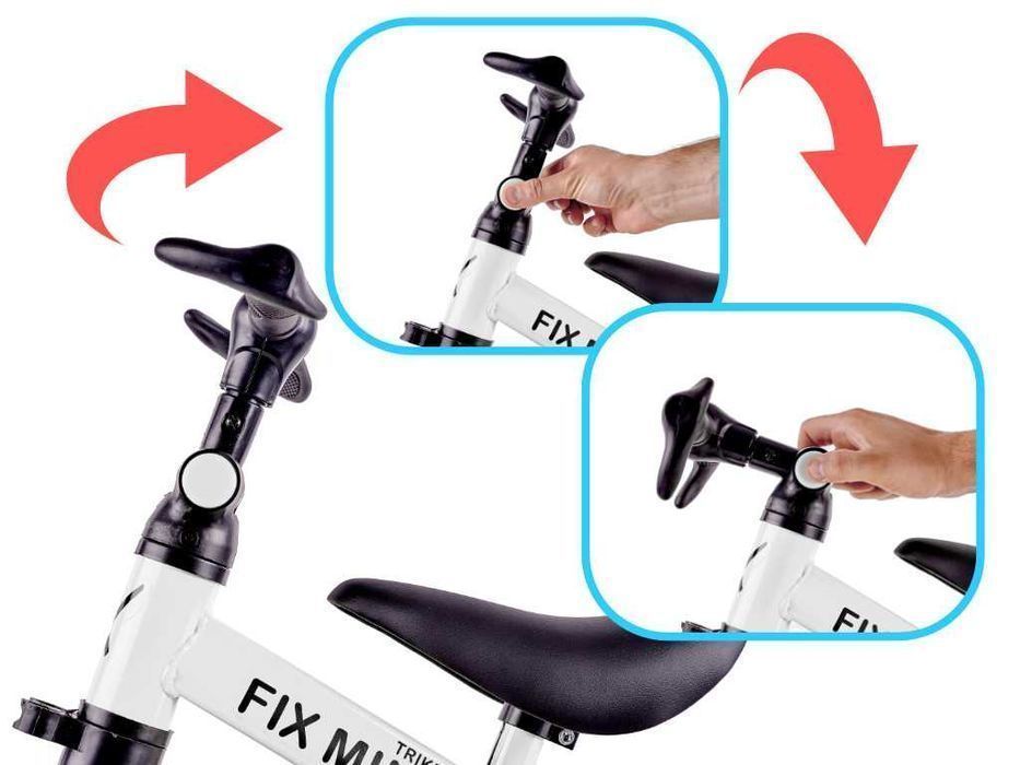 ROWEREK BIEGOWY Dla Dzieci Trójkołowy TRIKE FIX MINI z Pedałami 3W1