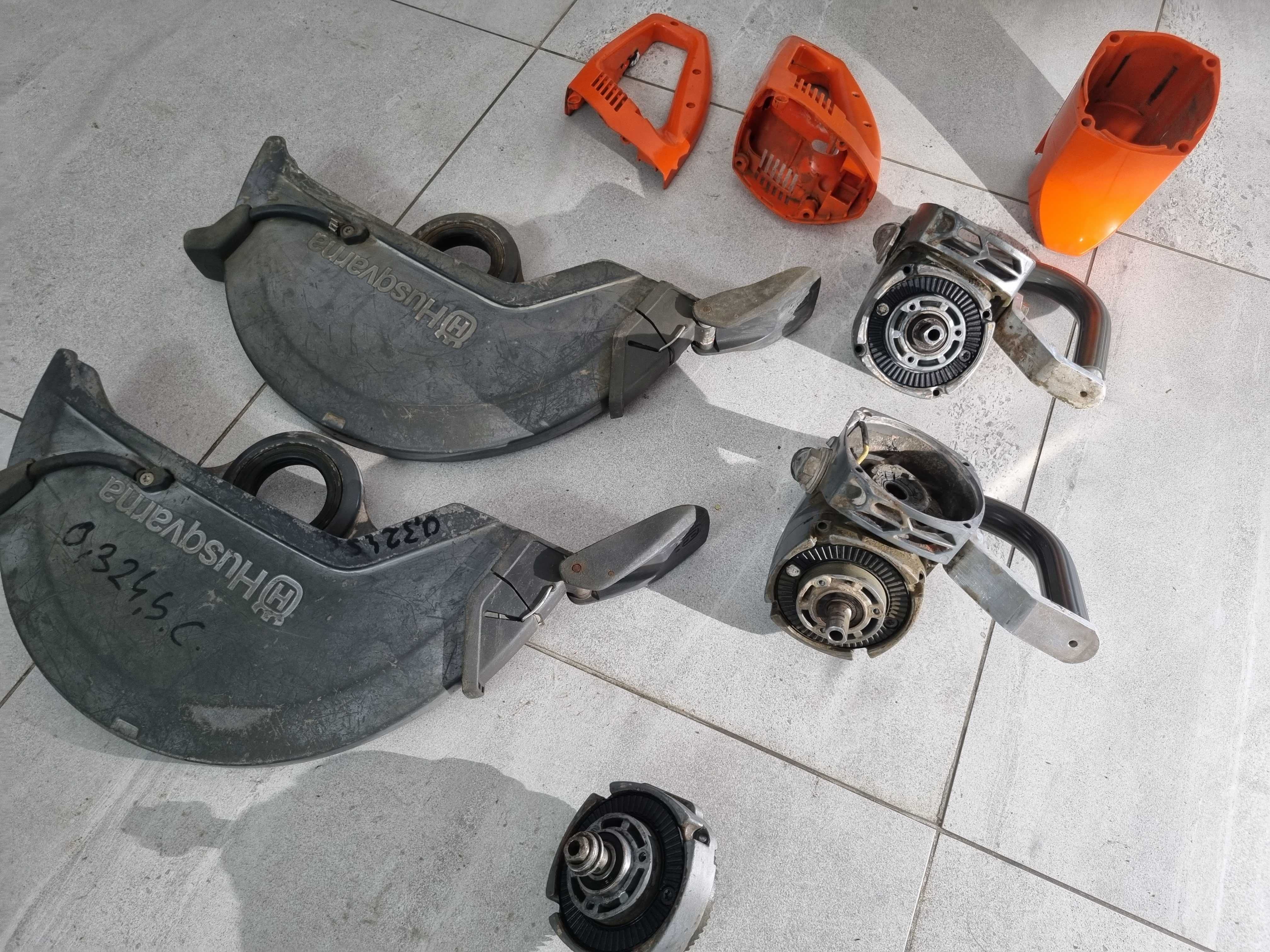 Przecinarka Piła wodna kostka cegła metal HusqvarnaK3000 Częśći tanio!