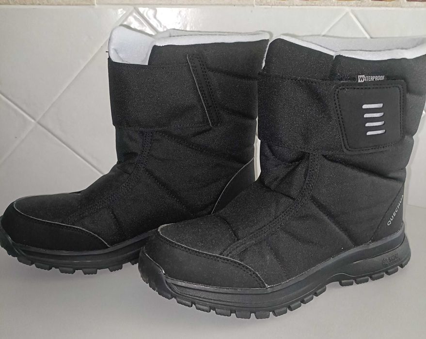 Botas de caminhada na neve quentes e impermeáveis QUECHUA