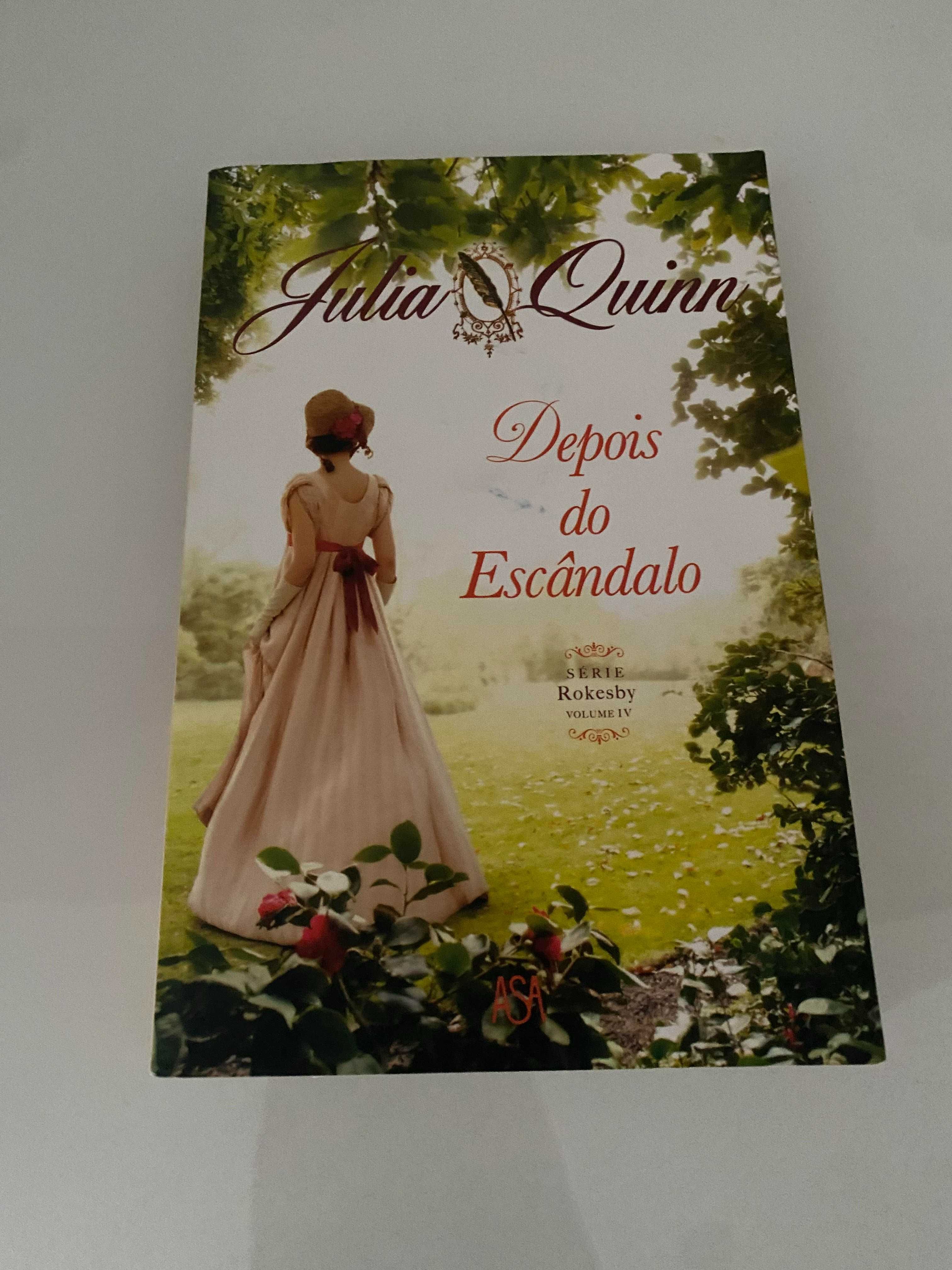 " DEPOIS DO ESCÃNDOLO " Julia Quinn - 12€