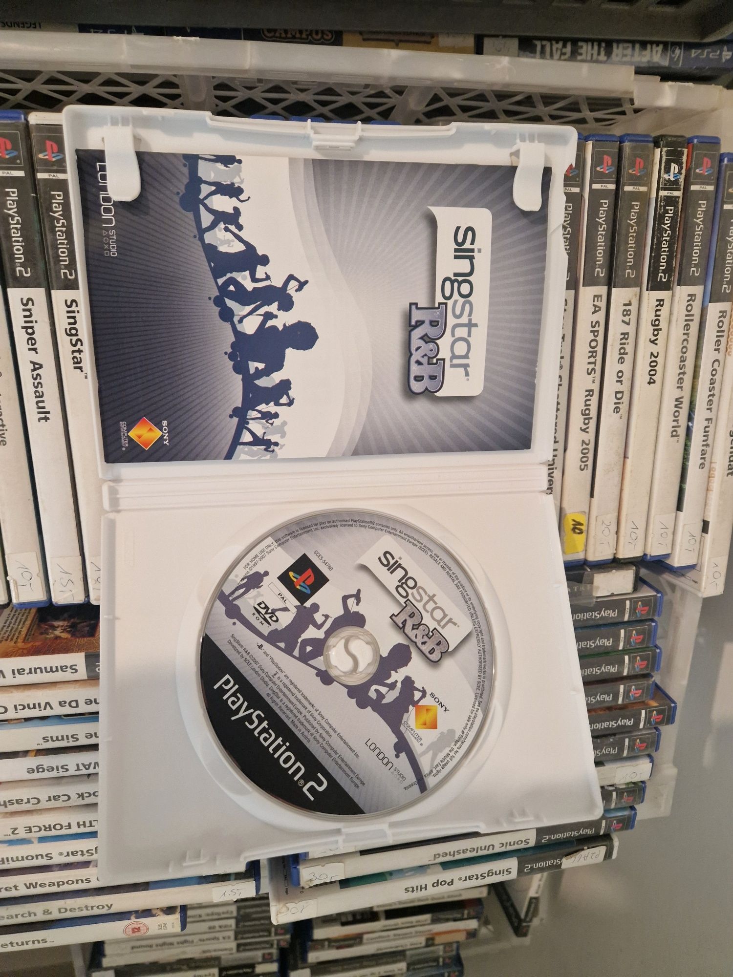 Singstar R&B ps2 PlayStation 2