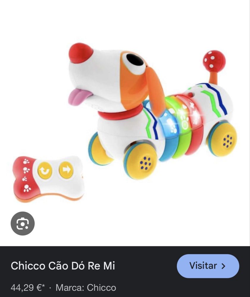 Brinquedo chicco cao do re mi