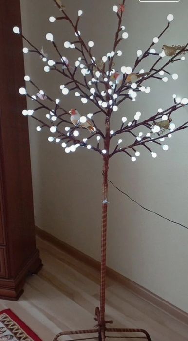 Lampa stojąca drzewko 1,5 m, jak nowe