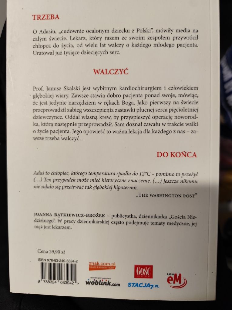 Mam odwagę mówić o cudzie. Janusz Skalski
