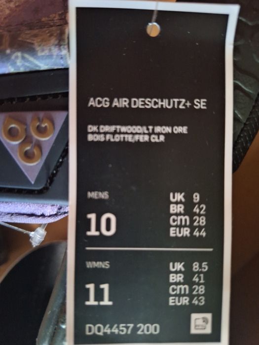 Nowe Nike ACG Air Deschutz+SE 44