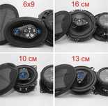 Авто-акустика BOSCHMANN BM AUDIO  10см, 13см, 16см, Овалы 6"x9"