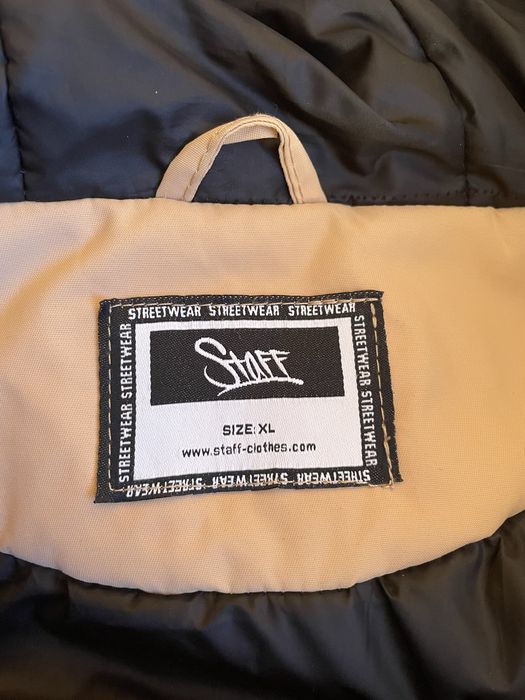 Зимова парка Staff to black&beige