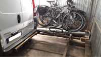 Uchwyt nożycowy + bagażnik na trzy rowery Vivaro Trafic (01-12) camper