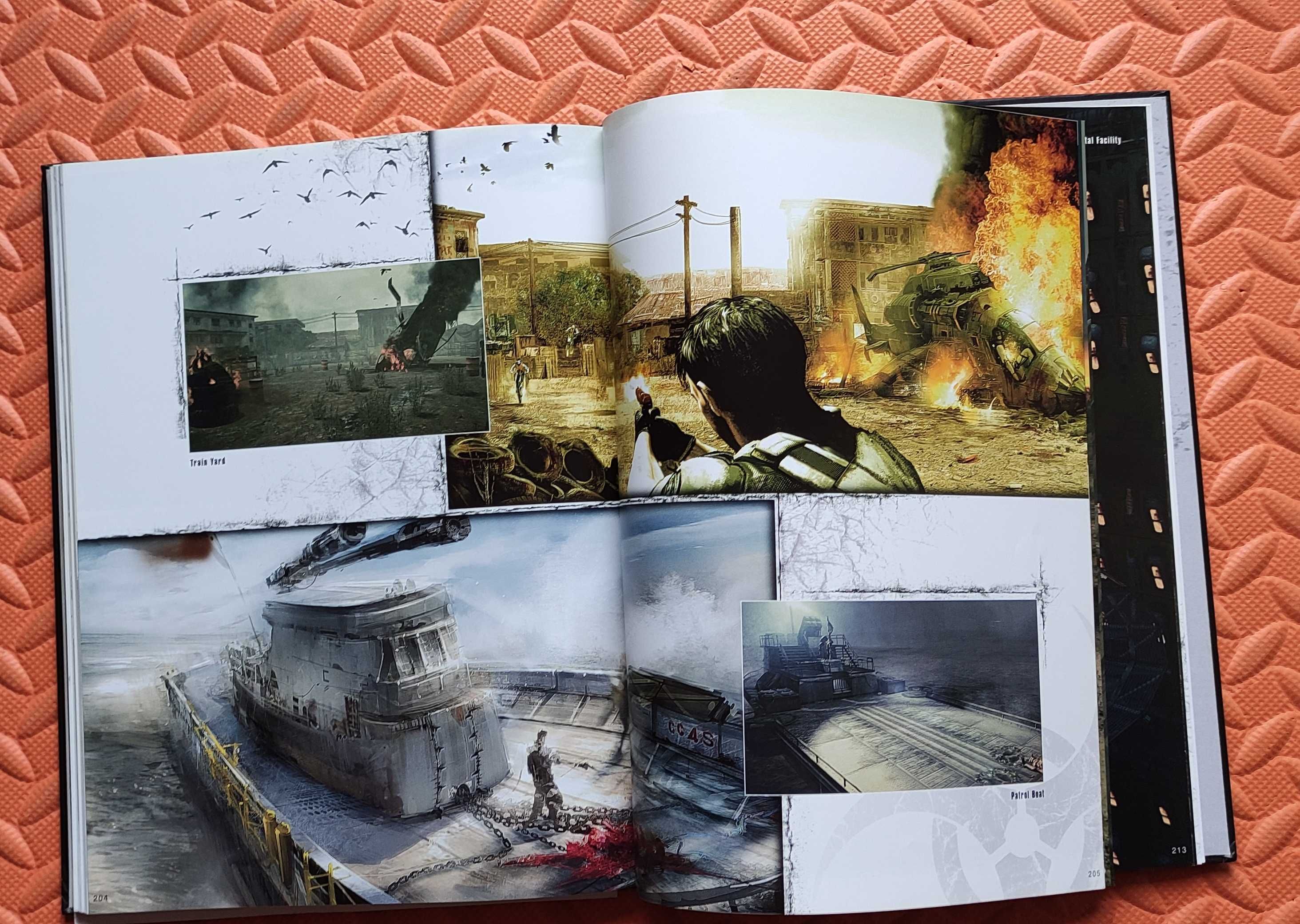 Resident Evil 5 official strategy guide poradnik album Hardcover