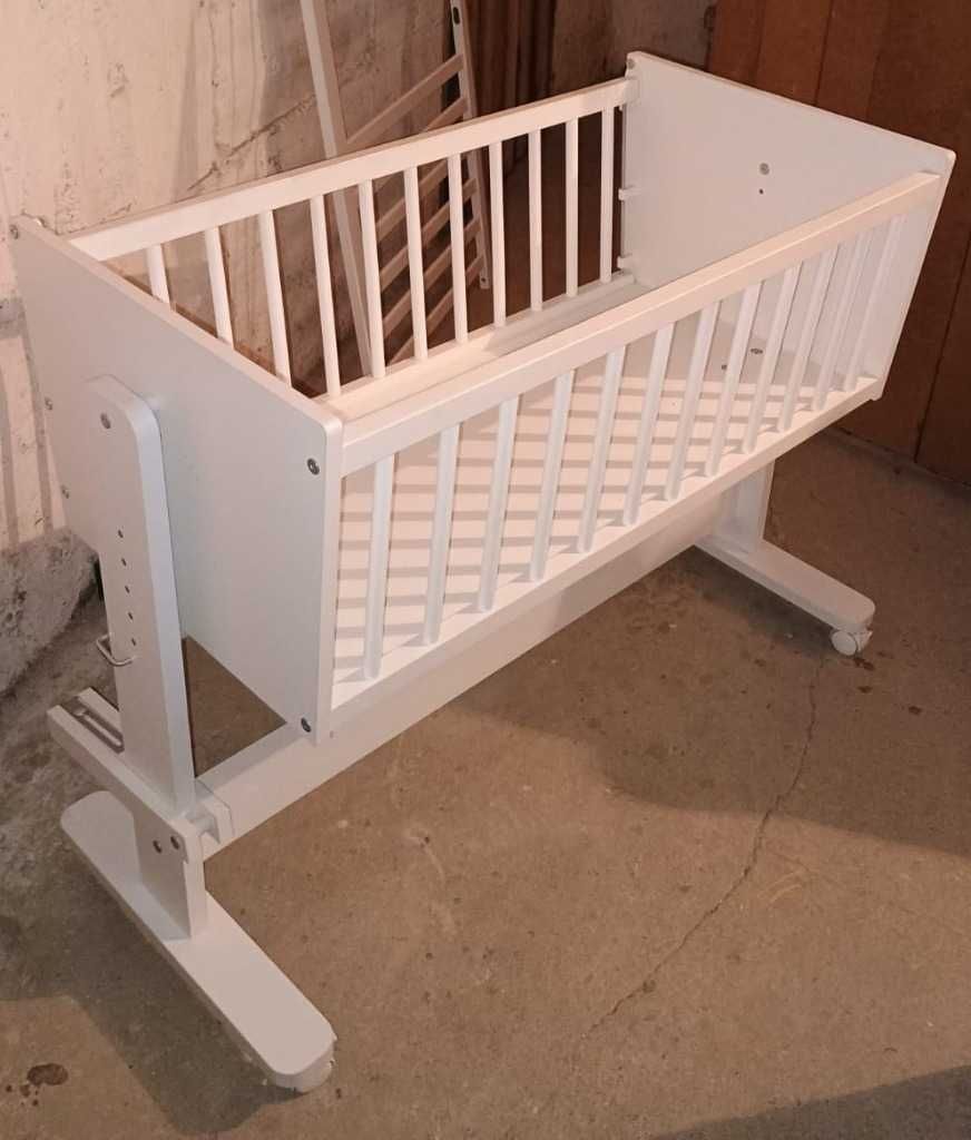 Łóżeczko dostawne kołyska ZOYA 5W1 LittleSky by H.Klupś