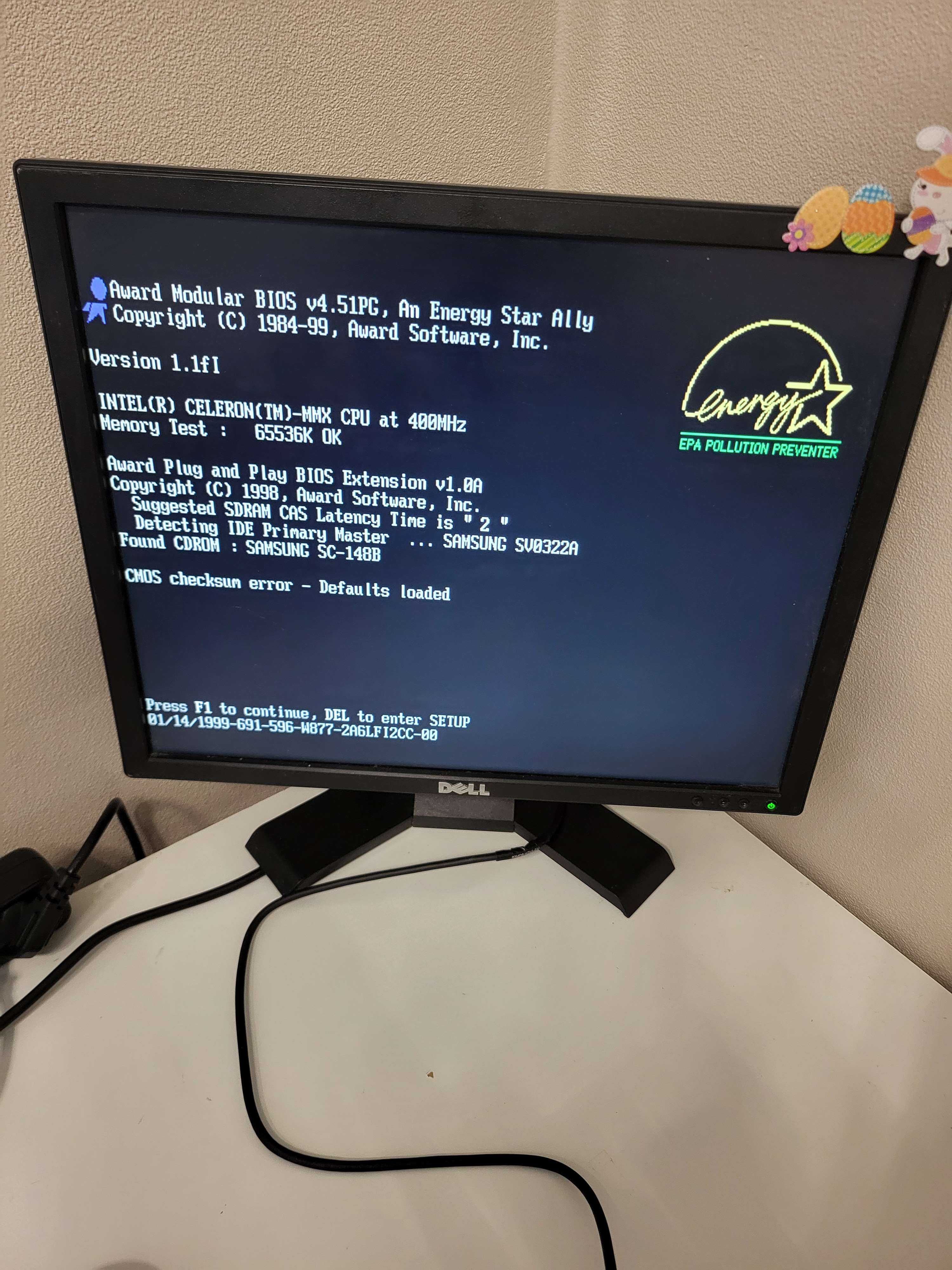 Retro Komputer Optimus Celerom MMX Slot 1 ATI Rage II