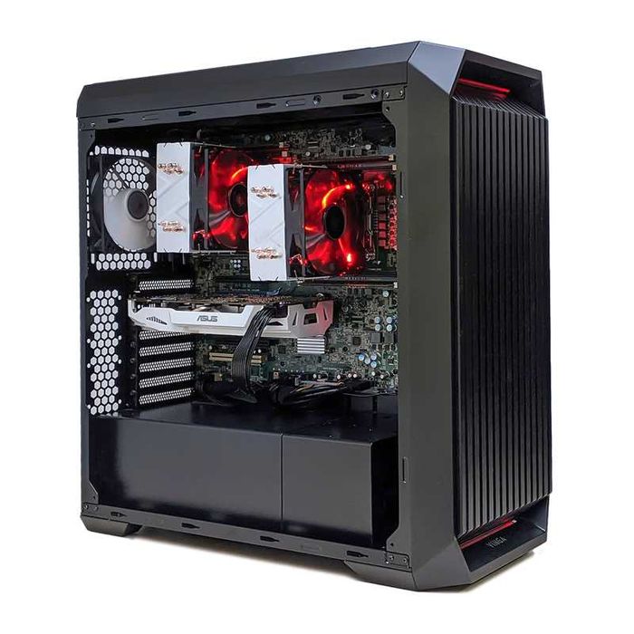 РОБОЧА СТАНЦІЯ / 20-40 ядер / 64 GB / 2x Intel Xeon 2660v2 / GTX 1060