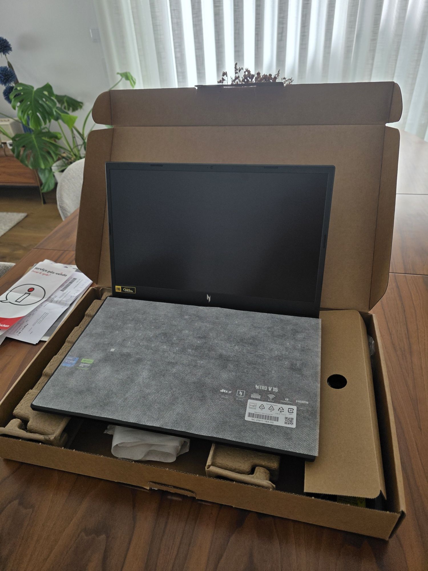 Acer Nitro V RTX 4060 i7 13th 16GB 512GB ESTREAR. Troca/retoma. Fatura
