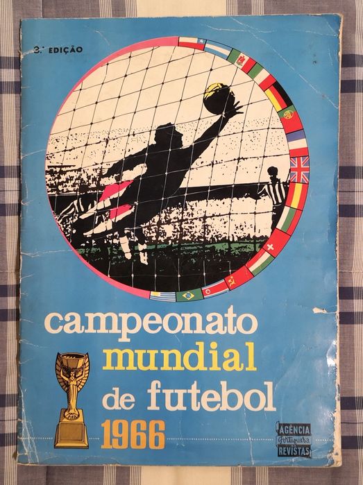 Caderneta Mundial Futebol 1966