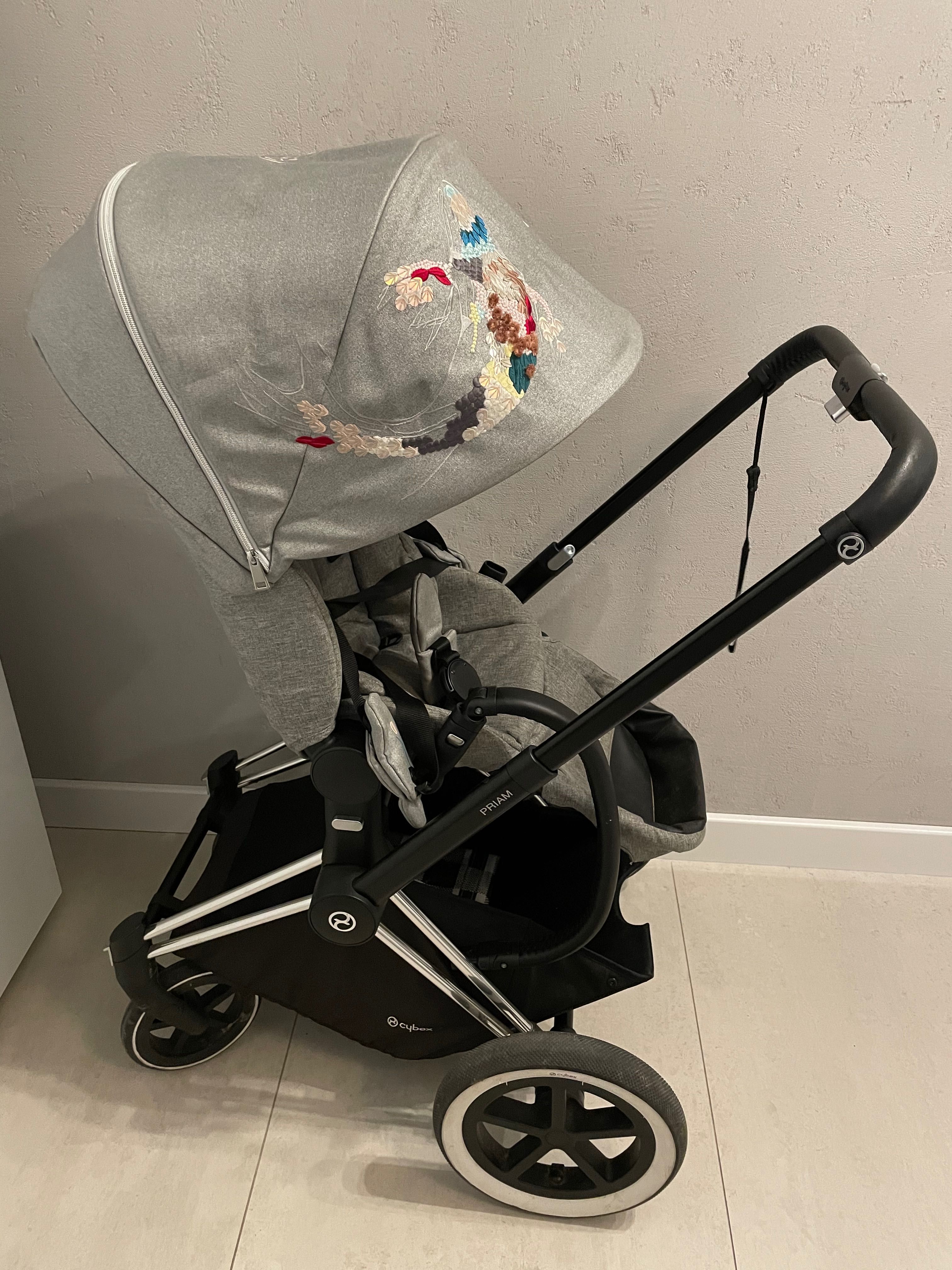 Cybex Priam Koi 1.0 3w Wózek duży zestaw w bardzo dobrym stanie