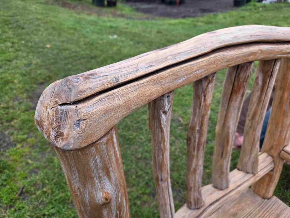 Komplet mebli ogrodowych ręcznie robionych