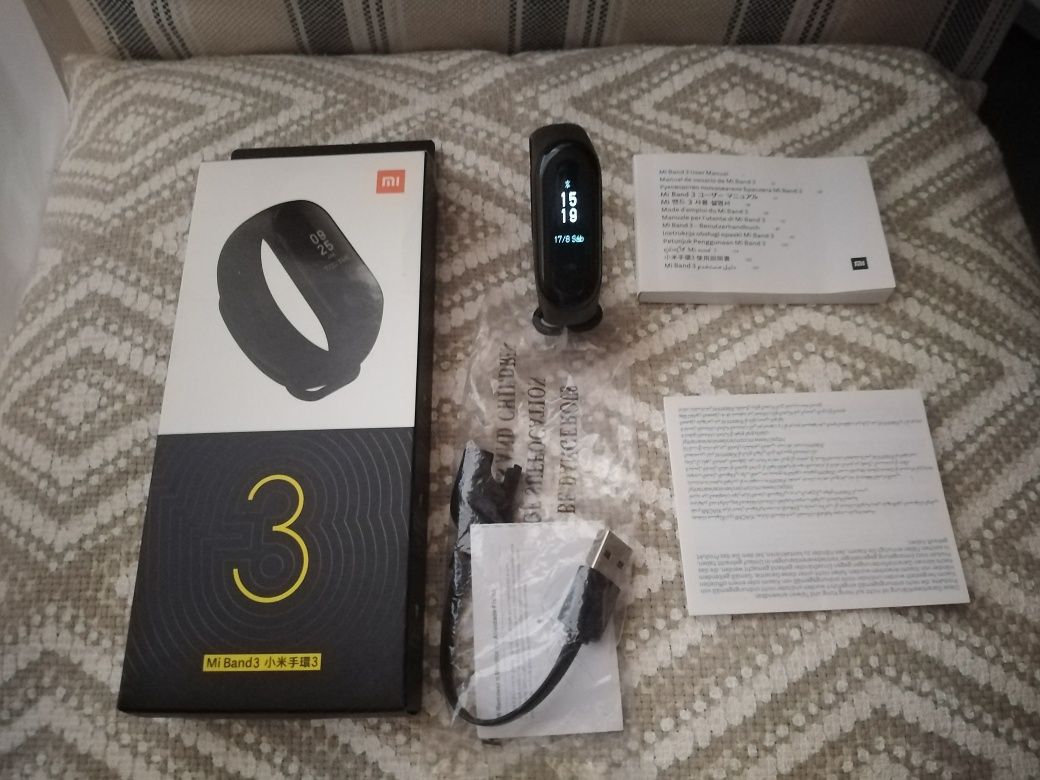 Vendo relógio mi Band 3 Bluetooth