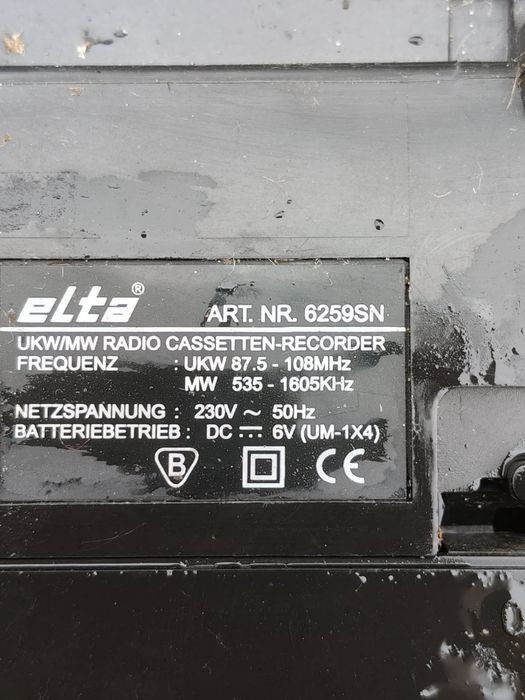 State radiomagnetofony 2 sztuki  Philips Elta