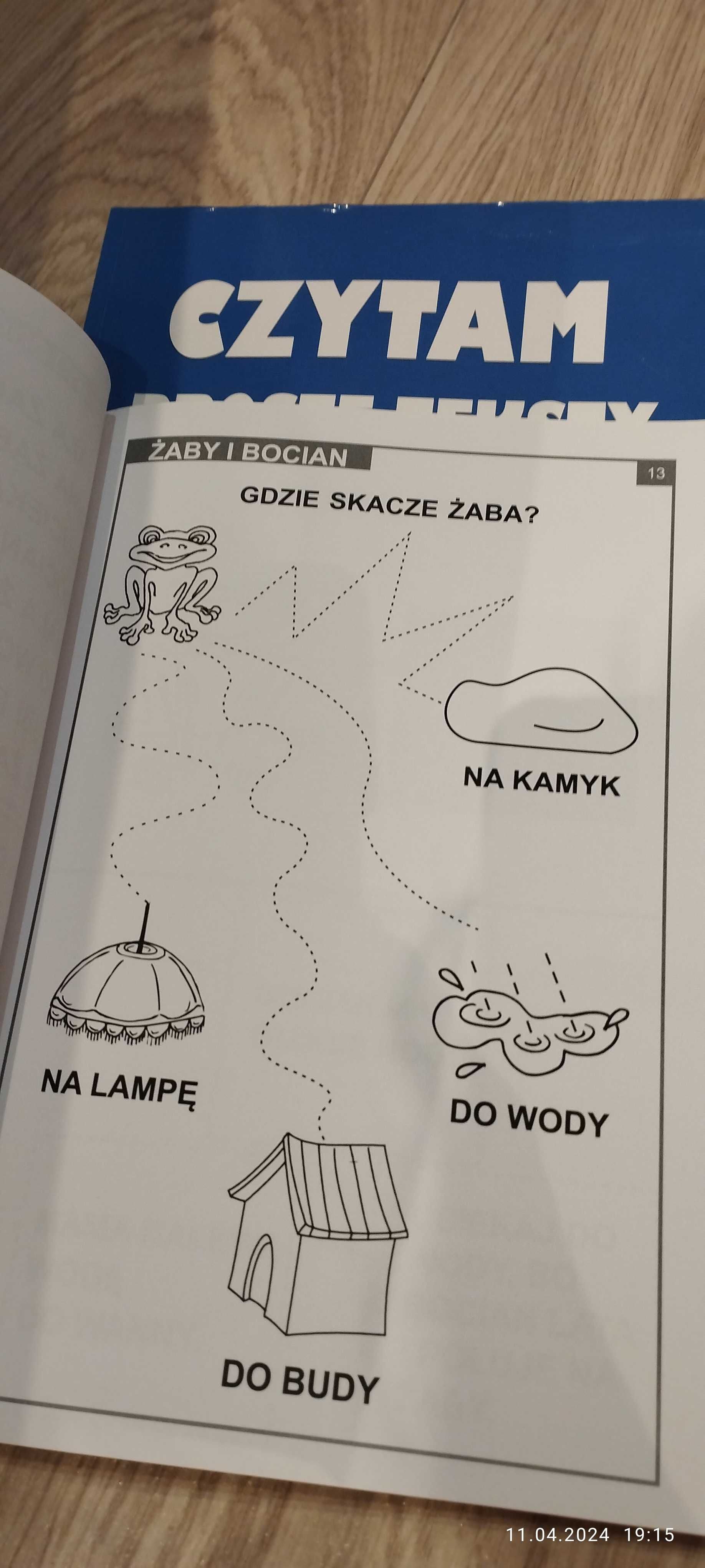 Książka nauka czytania poprzez sylaby