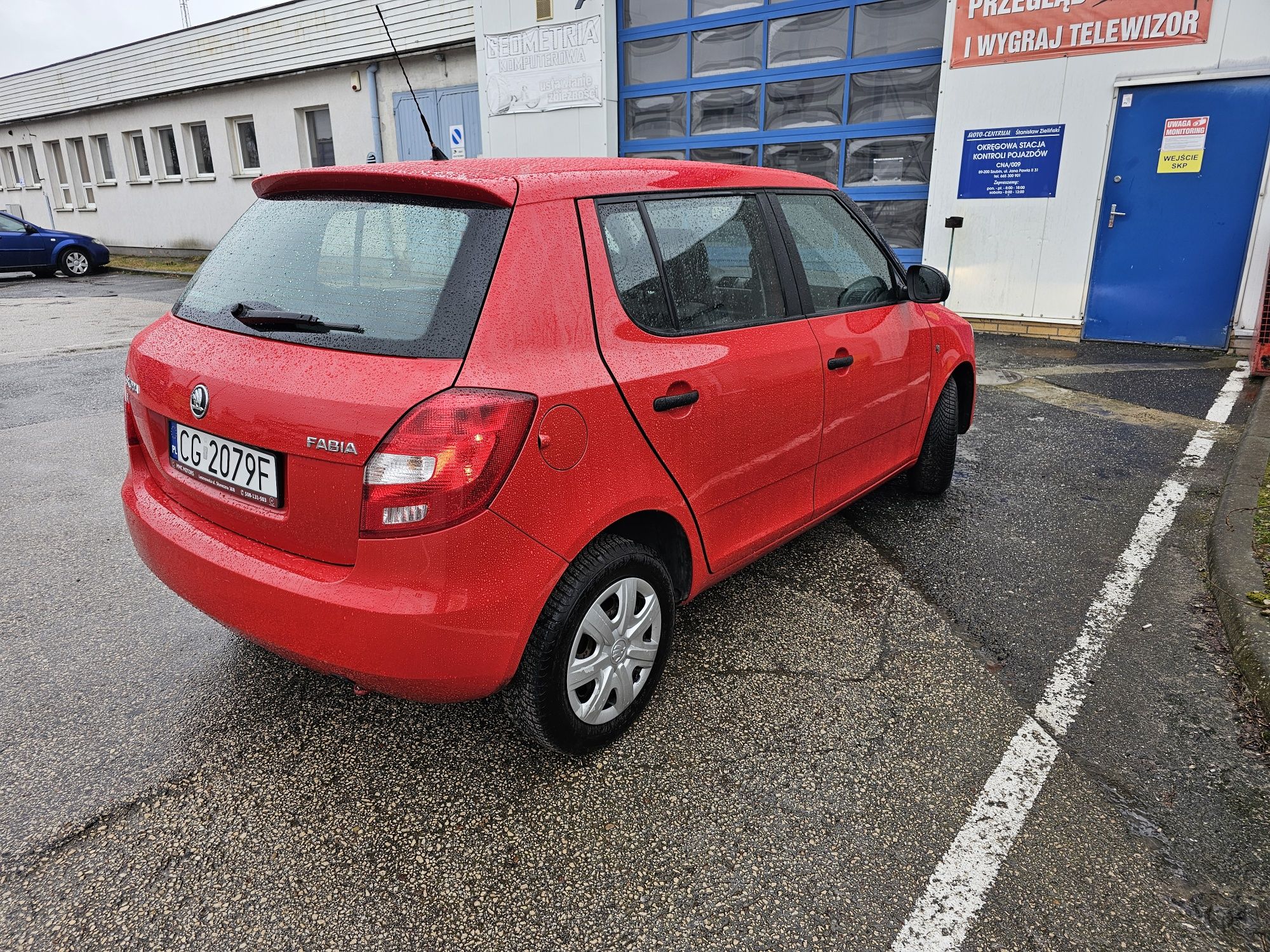 Skoda Fabia II lift 1,2b+gaz 2014r-salon Polska