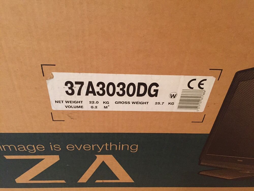 Телевизор TOSHIBA 37A3030D REGZA