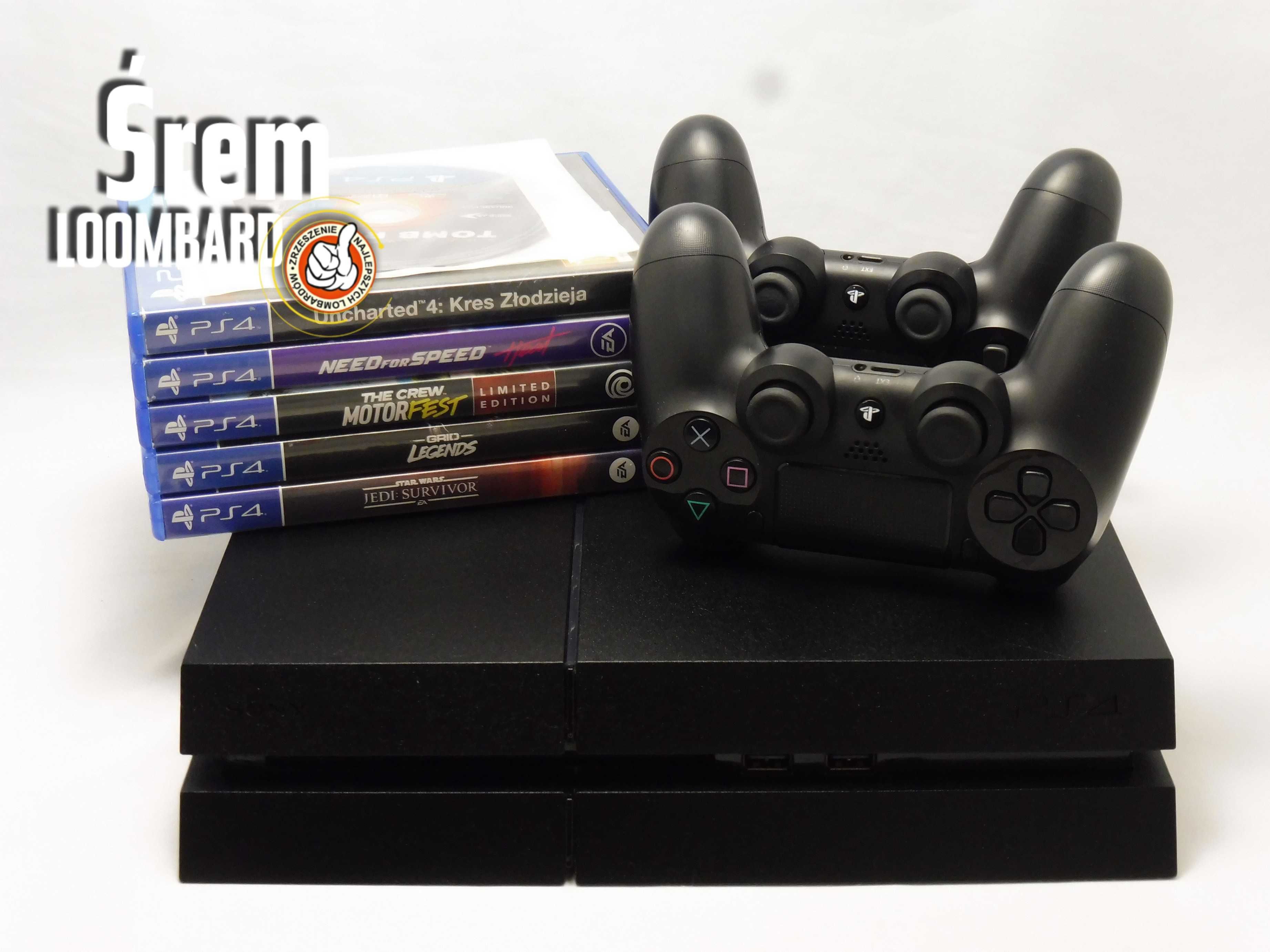Konsola PS4 Fat 1tb, 2 x pad, gry, kabel, db stan!
