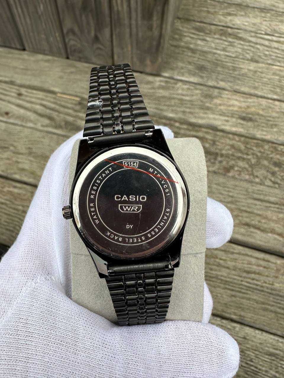 Годинник Casio MTP-B145 total black | Часы наручные vc 01 | Касио A159