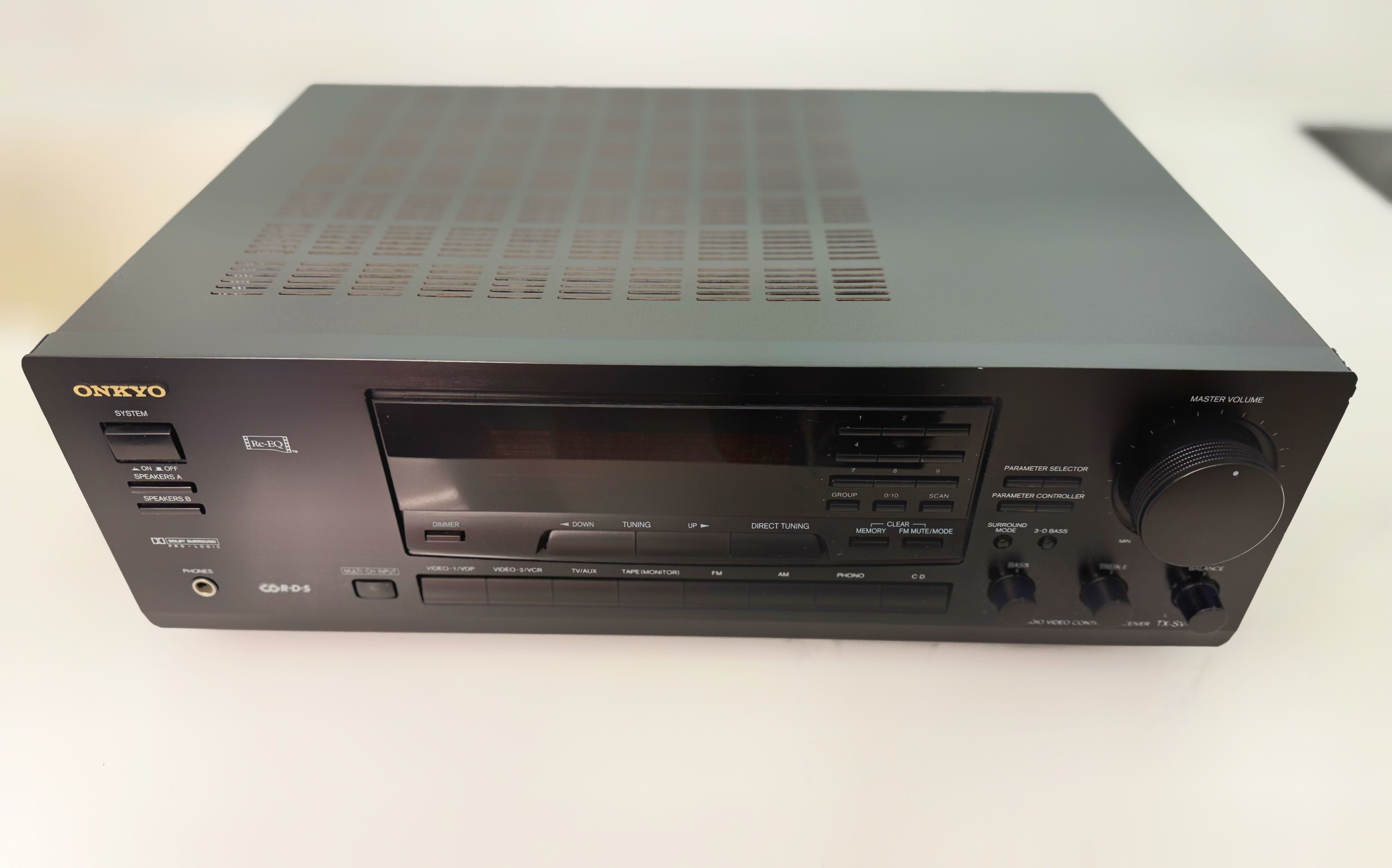 Amplificador Onkyo TX-SV454 (Bom estado)