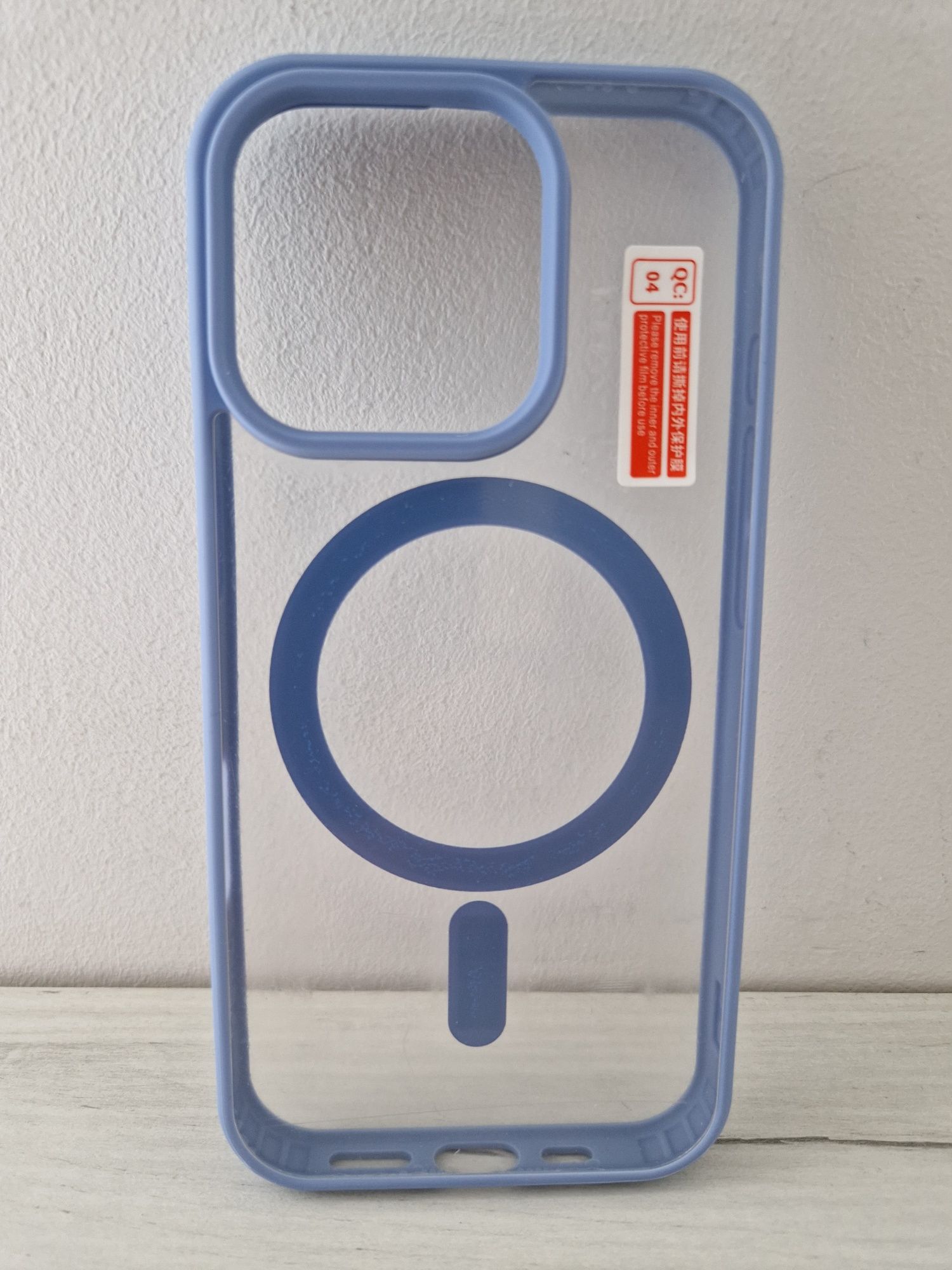 Acrylic Color Magsafe Case do Iphone 16 Pro Max jasnoniebieski