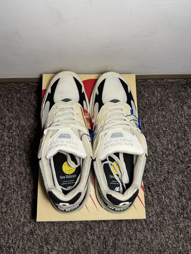 New Balance x Teddy Santis 993 Made in USA "Sea Salt Black'"