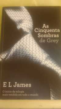 Livro As Cinquentas Sombras de Grey