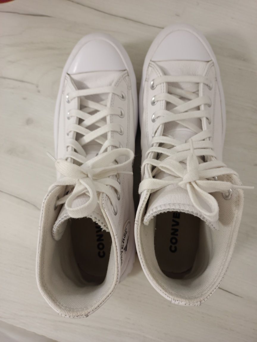 Buty Converse skóra stan bdb