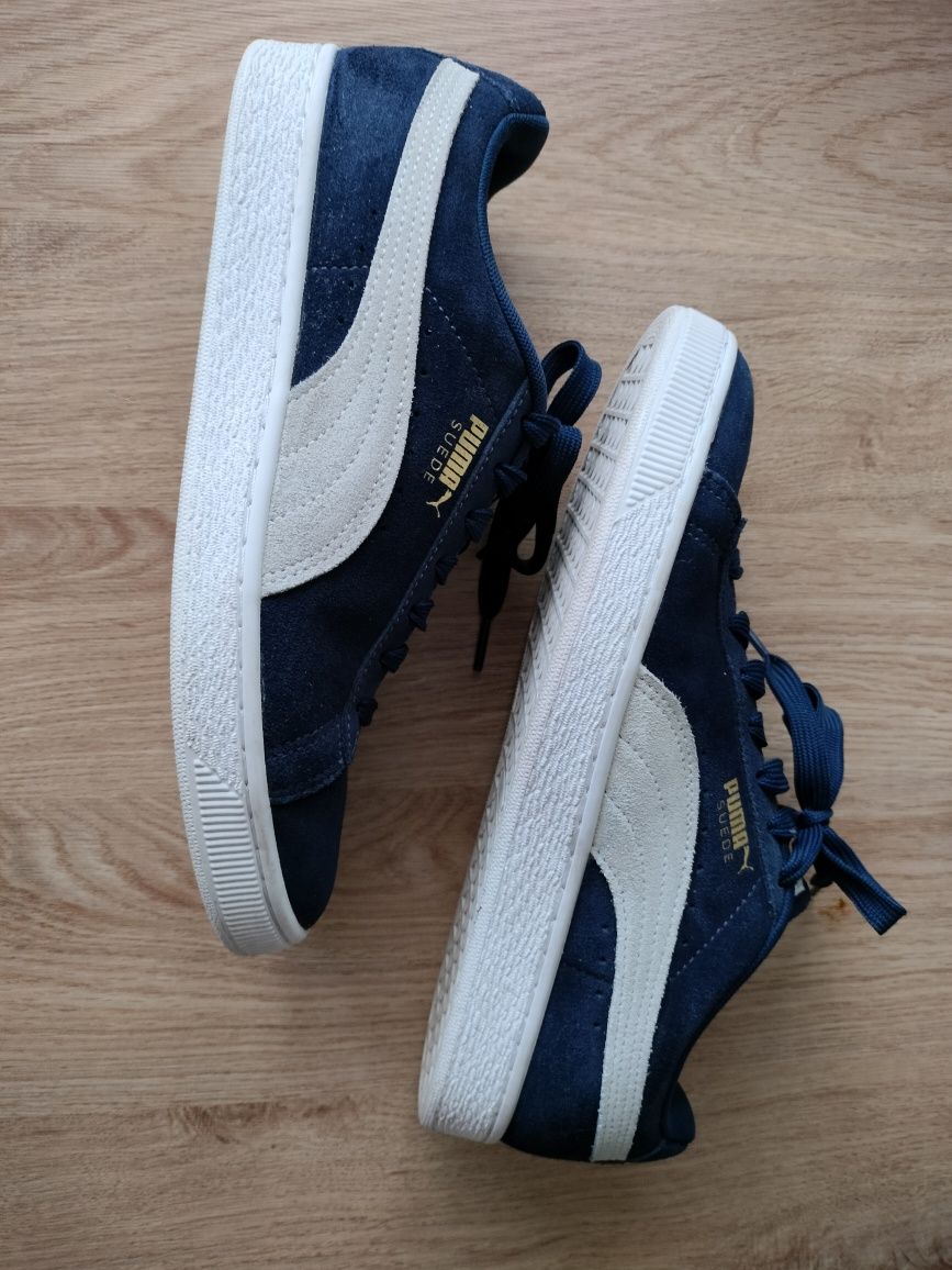 Buty Puma Suede classic + peacot white EUR 42