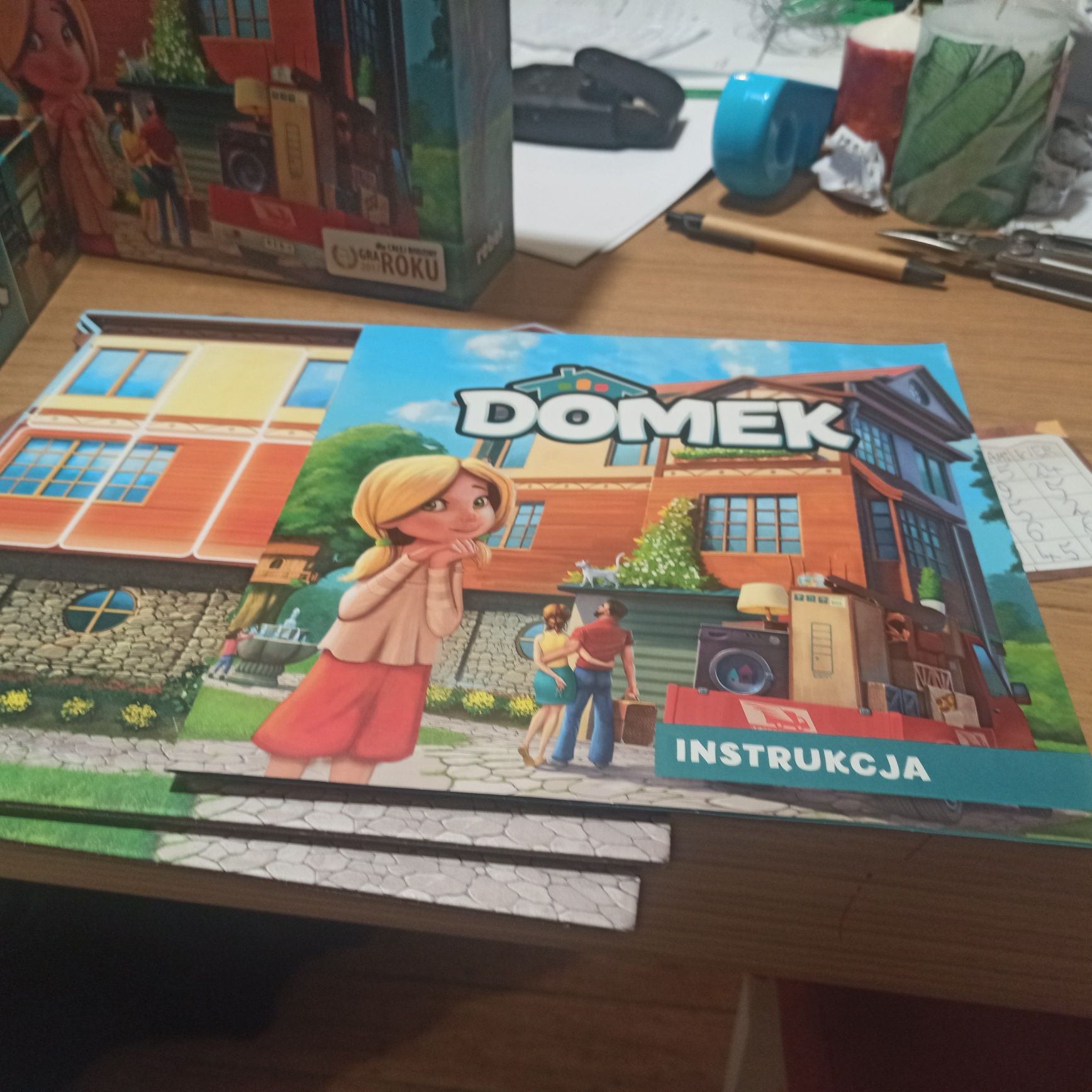 Domek, świetna gra planszowa z folijkami