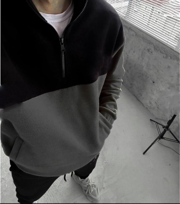 Теплий зимовий чоловічий костюм на флісі+термо