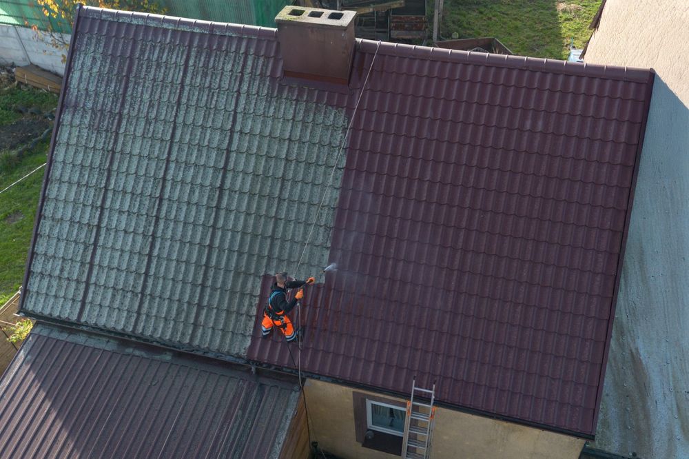 Kompleksowe mycie dachów