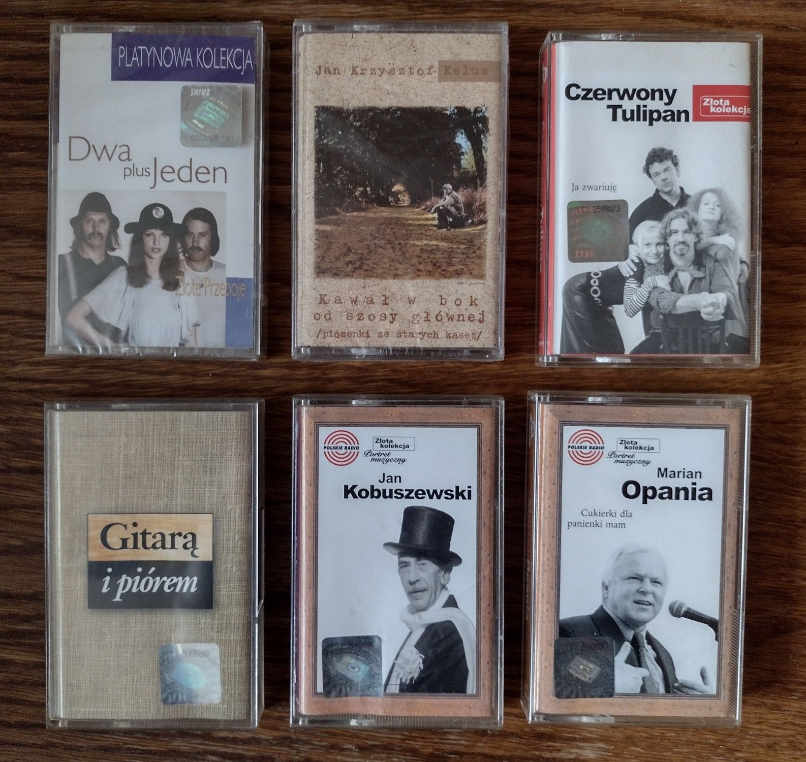 Kasety magnetofonowe Złota Kolekcja Opania, Kobuszewski i inni