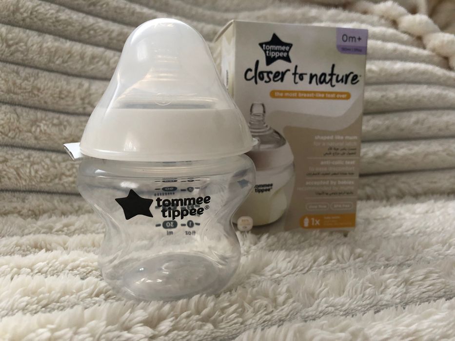 Дитячі бутилочки “tommee tippee” 150мл, нові