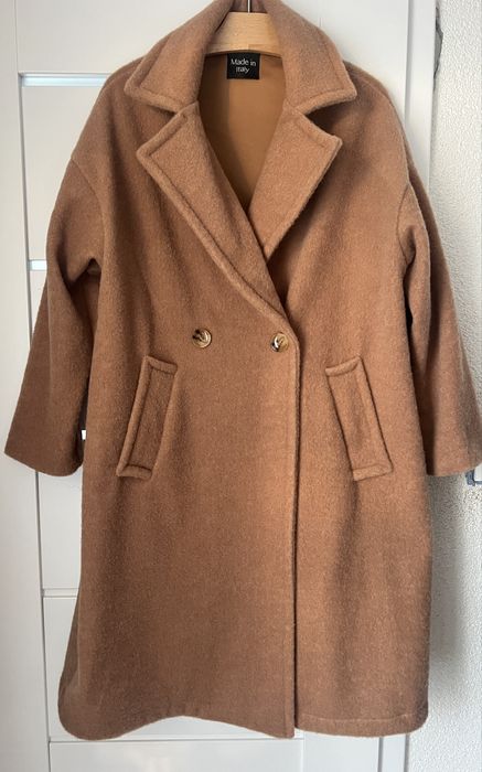Płaszcz damski wełna wiskoza uni