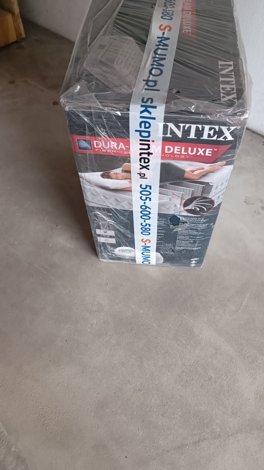 Materac Intex dura-beam deluxe 99x191x51 cm