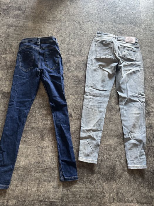 Calcas ganga pepe jeans originais, zara e calzedonia  como novas