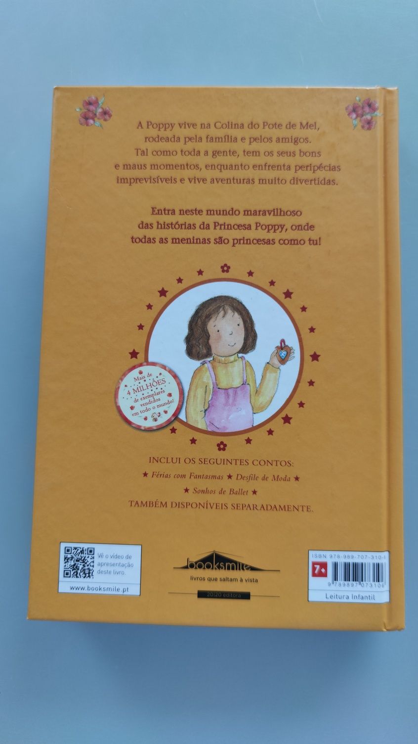 Vários livros Princesa Poppy